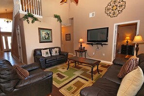 Villa, Multiple Beds | Living area | TV, foosball - Rolling Hills 7904 (Kissimmee)