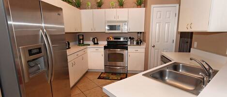 Villa, Multiple Beds | Private kitchen | High chair