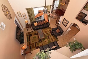 Villa, Multiple Beds | Living area | TV, table football