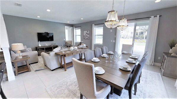 Townhome, Multiple Beds | In-room dining