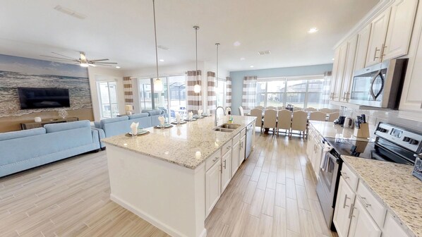 Ferienhaus, Mehrere Betten | Eigene Küche | Kühlschrank