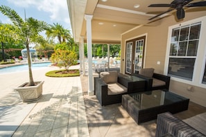Townhome, 3 Bedrooms | Terrace/patio - Lucaya Village 5362 B18.102 (Kissimmee)