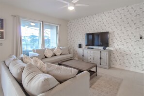 House, Multiple Beds | Living area | TV, video-game console, foosball - Golden Palms Vacation Resort 2580 (Kissimmee)