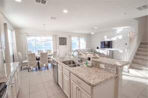 House, Multiple Beds | Private kitchen
