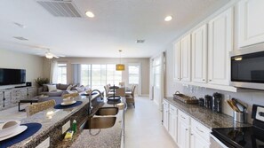 House, 6 Bedrooms | Private kitchen | Full-sized fridge, microwave, dishwasher, cookware/dishes/utensils