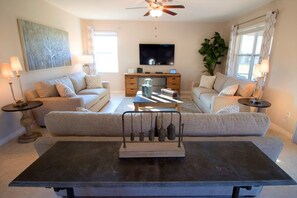 House, Multiple Beds | Living area