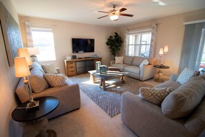 House, Multiple Beds | Living area