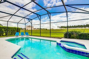 House, 6 Bedrooms | Indoor pool | Outdoor pool, pool loungers - Calabay Parc 328 (Davenport)