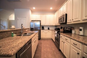 House, Multiple Beds | Private kitchen | Dishwasher, cookware/dishes/utensils - Golden Palms Vacation Resort 4427 (Kissimmee)