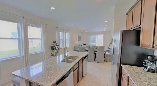 House, Multiple Beds | Coffee and/or coffee maker