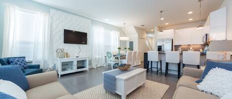 Stadtwohnung, 3 Schlafzimmer | Wohnbereich