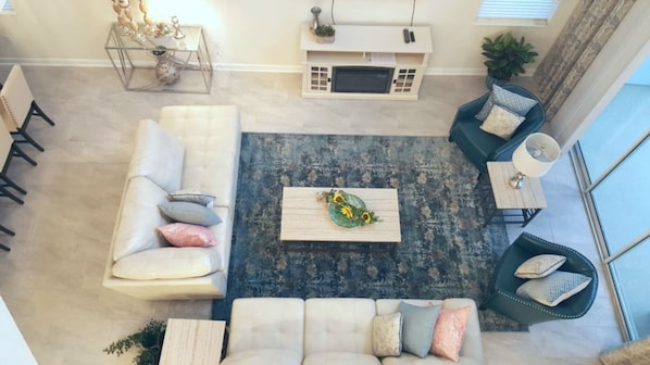 House, 5 Bedrooms | Living area | TV