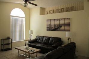 House, 3 Bedrooms | Living area | TV - Indian Wells 3120 (Kissimmee)