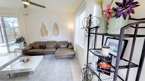 Townhome, 4 Bedrooms | Living area | Flat-screen TV, video-game console - Bella Vida 540 (Kissimmee)