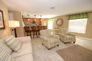 Condo, 2 Bedrooms | Living area | Flat-screen TV - Anna Maria Island 1303 - 2 (Bradenton Beach)