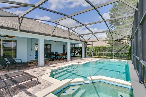 Outdoor pool - Orange Tree 3032 (Clermont)