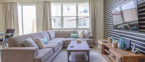 House, 4 Bedrooms | Living area | TV