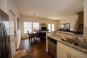 Townhome, 4 Bedrooms | Private kitchen | Dishwasher, cookware/dishes/utensils - Lucaya Village 2903 B15.104 (Lake Buena Vista)