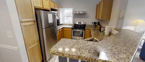 Apartment, 2 Bedrooms | Private kitchen