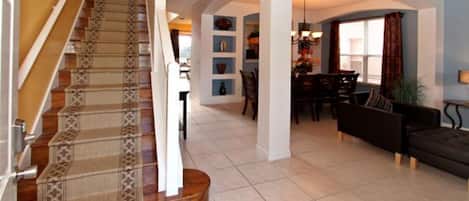 House, Multiple Beds | Staircase