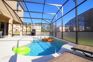Ferienhaus, Mehrere Betten | Außenpool