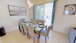 Talo, 6 makuuhuonetta | Ruokailu omassa huoneessa