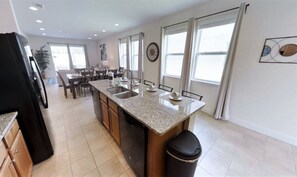 House, Multiple Beds | Private kitchen