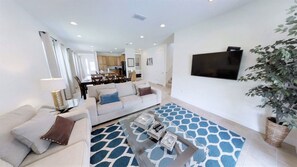House, Multiple Beds | Living area