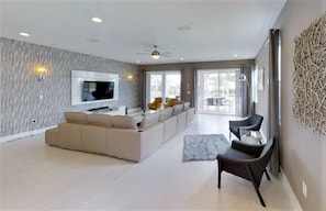 House, Multiple Beds | Living area