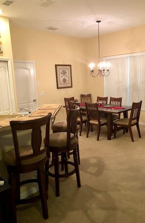 Townhome, 3 Bedrooms | In-room dining