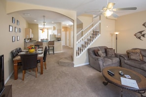 Townhome, 3 Bedrooms | Living area | Flat-screen TV