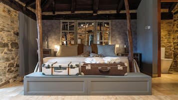 Suíte, vista para o vale (La Panera) | 1 quarto, roupas de cama premium, individualmente decorados