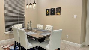 Dining - Beautiful home next to PGA, guest suite Frisco (Little ELM)