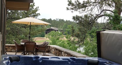 Belle, grande maison privée à Fox Acres - immense patio avec une vue magnifique!