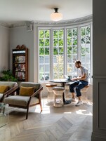 Zona de estar del vestíbulo