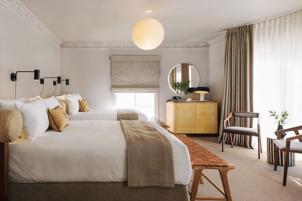 1 dormitorio y ropa de cama de alta calidad