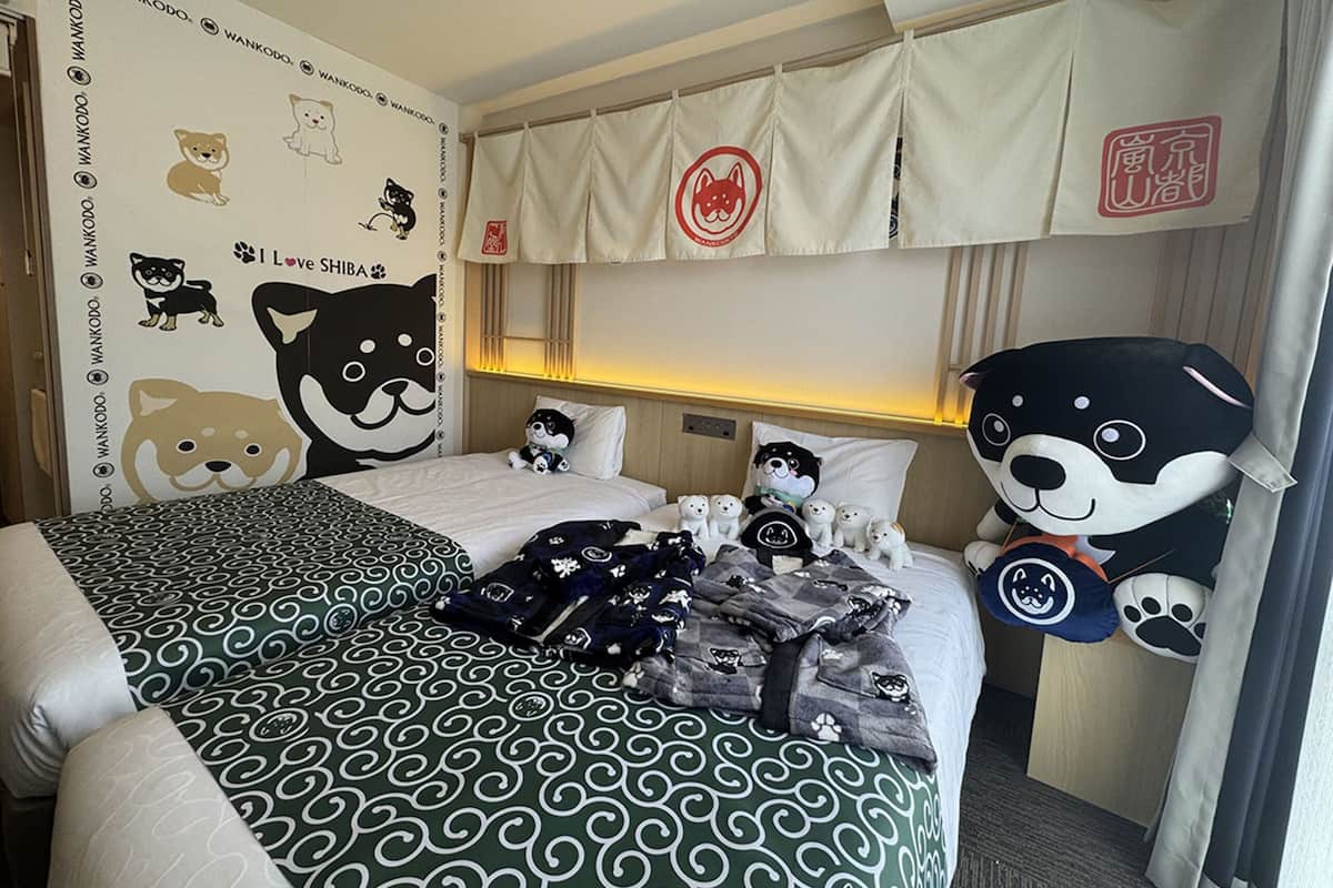 Chambre Standard avec lits jumeaux, non-fumeur (Wankodo Collaboration Room)