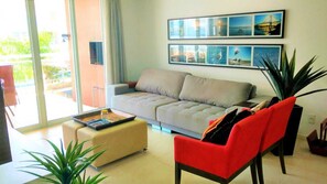 TV, DVD player, ping pong, books