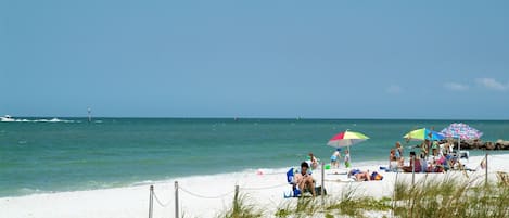 Sun loungers, beach towels