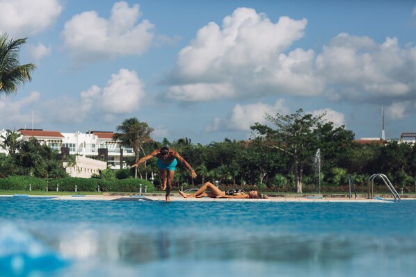 Outdoor pool