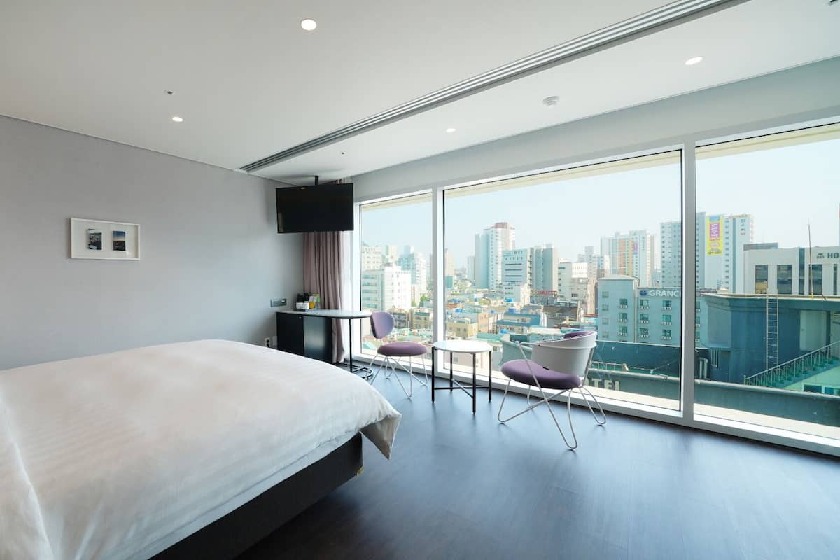 Standard-Doppelzimmer, Stadtblick | Ausblick vom Zimmer