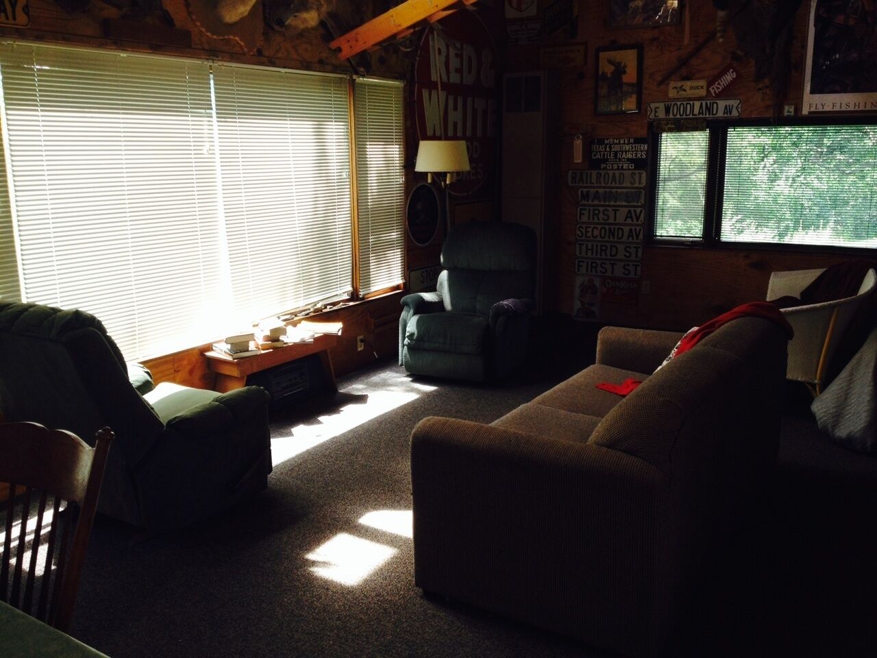 Scenic Cabin Overlooking Trout Run