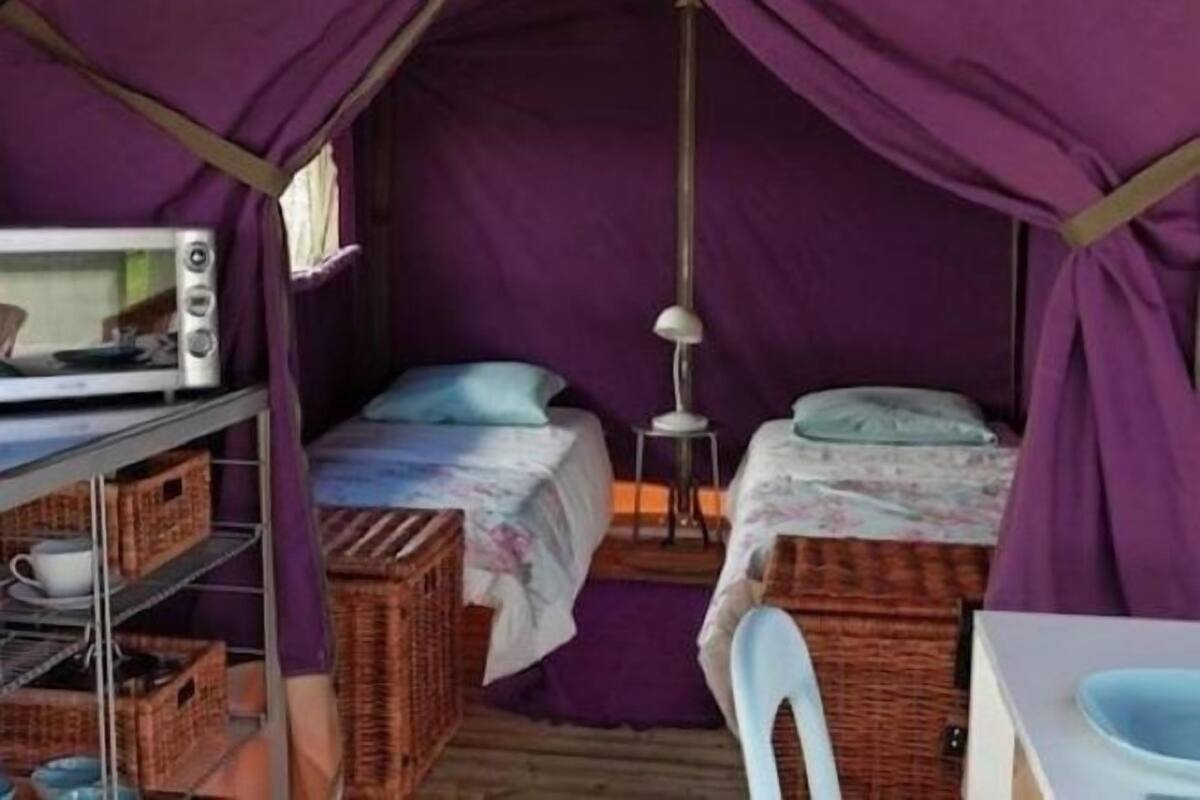 Tent Lodge, 2 Bedrooms, terrace