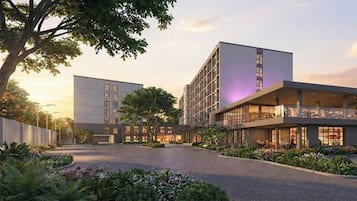 Fachada da propriedade