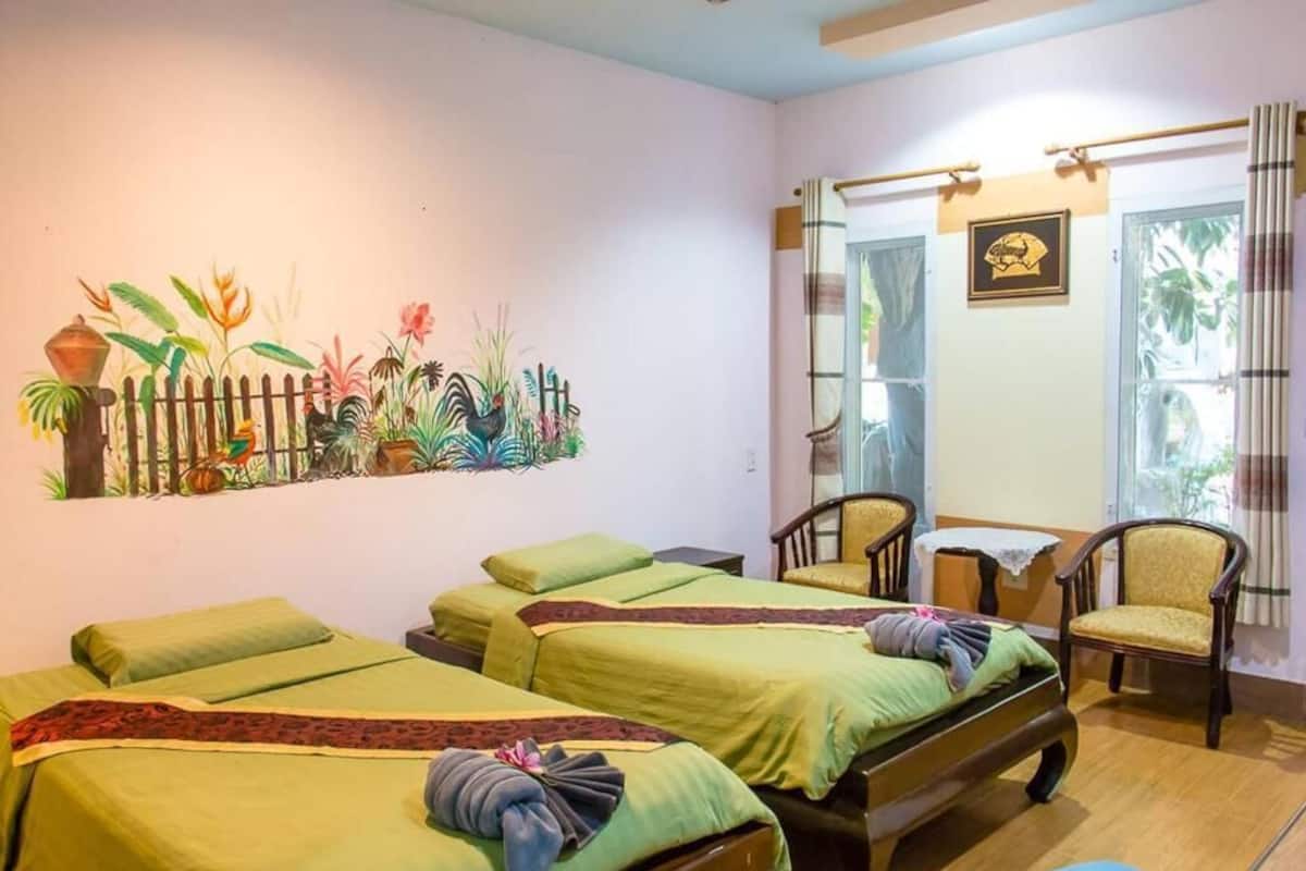 Superior Room with Garden View | Verduisterende gordijnen, gratis wifi