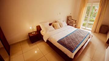 3 habitaciones y sábanas de algodón egipcio