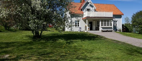 Overnatningsstedets facade