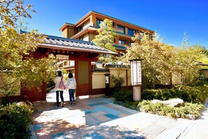 Voorkant van accommodatie