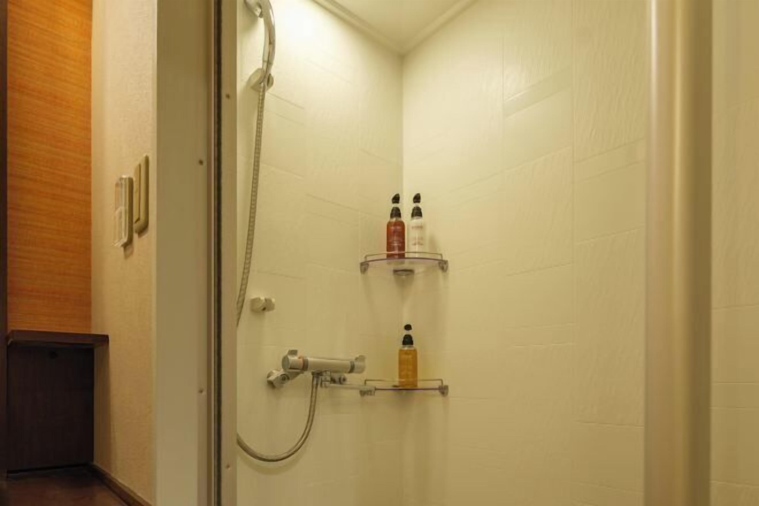 Free toiletries, hair dryer, bidet, towels