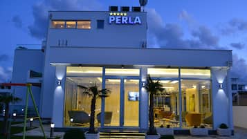 Facciata della struttura